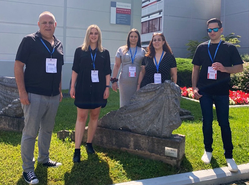 Members of the IPM research team at the 2023 Regional Studies Association Conference