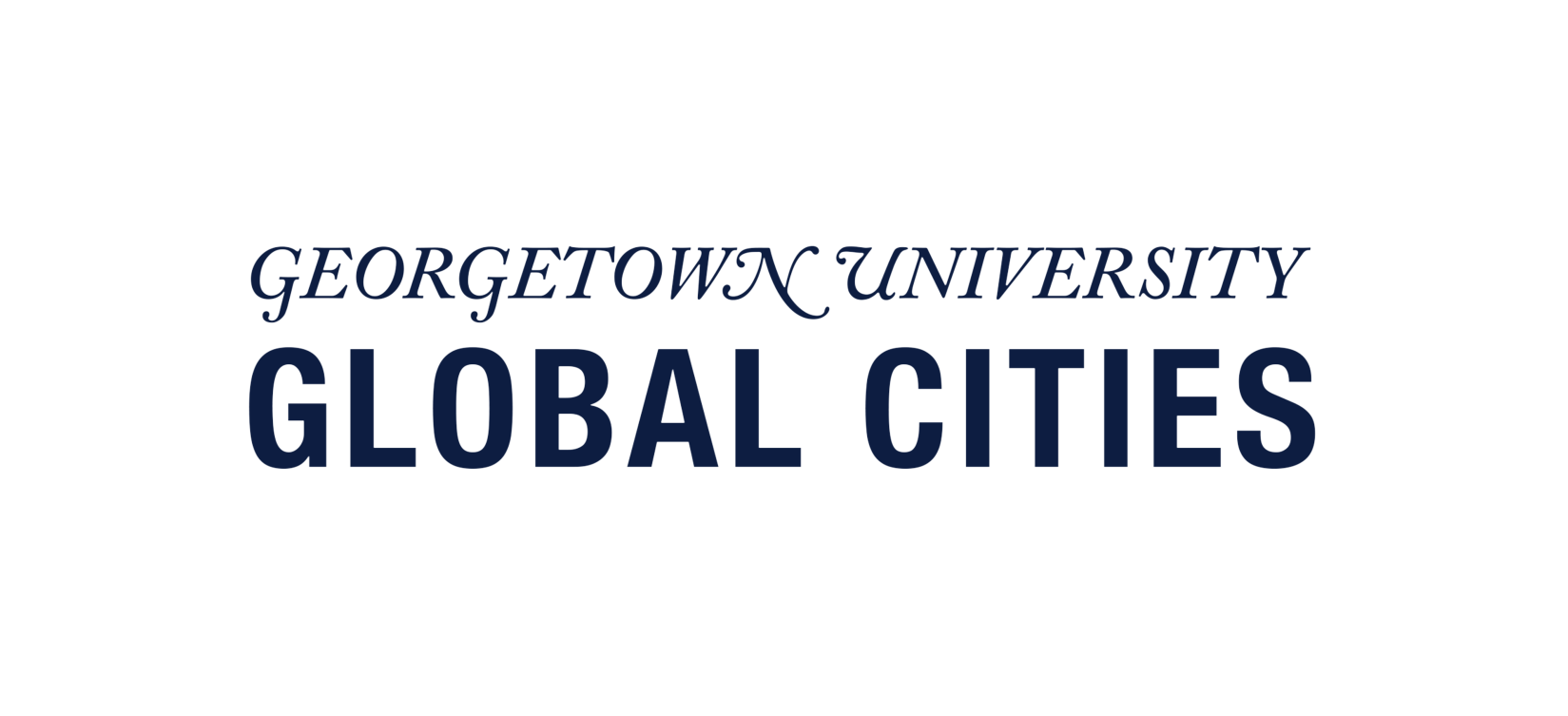 Georgetown University Global Cities